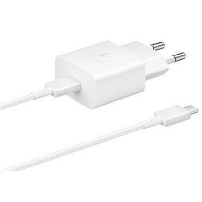 Obrázek Samsung cestovní nabíječka EP- T1510XWE, PD, 15 W, kabel USB- C, bílá