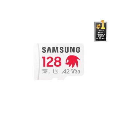 Obrázek Samsung micro SDXC karta 128 GB PRO Plus 'Sonic the Hedgedog™' + SD adaptér