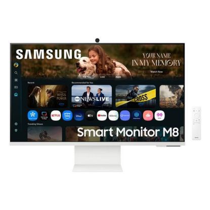 Obrázek SAMSUNG MT LED LCD 32" Smart Monitor M8 (M80F) VA, UHD, 60 hz, 4 ms, hdmi, usb- c, speaker, pivot