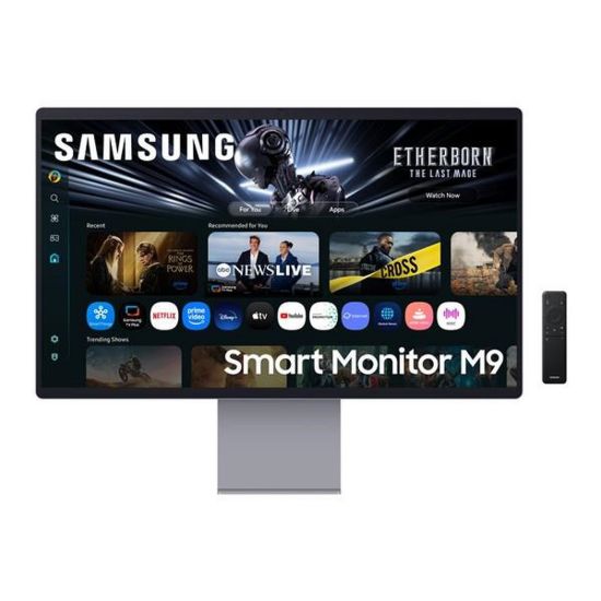 Obrázek SAMSUNG MT LED LCD 32" Smart Monitor M9 (M90SF) OLED, UHD, 165 hz, 0.03 ms, hdmi, usb- c, speaker, pivot
