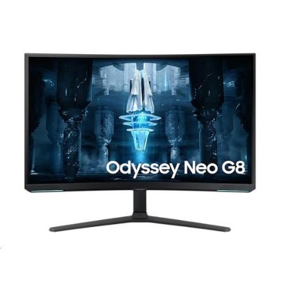 Obrázek SAMSUNG MT LED LCD Gaming Monitor 32" Odyssey G8 Neo - Quantum Matrix Tech.(mini LED), 4K, Prohnutý, 1000R, 4K, 240 Hz…
