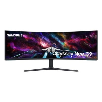 Obrázek SAMSUNG MT LED LCD Gaming Monitor 57" Odyssey Neo G9, Quantum Matrix Tech. (mini LED), Dual UHD - Prohnutý 1000R, 240 Hz