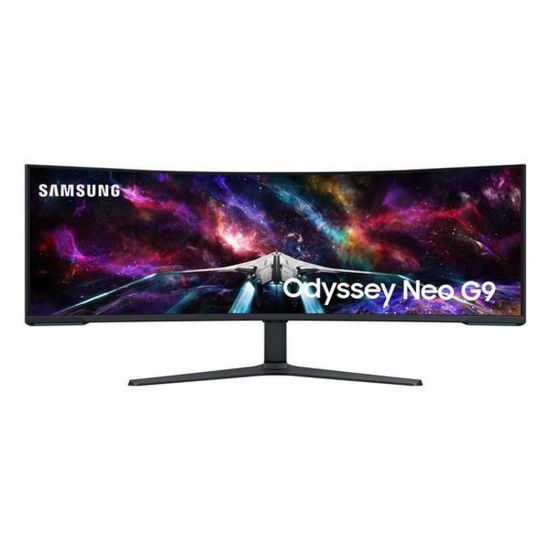 Obrázek SAMSUNG MT LED LCD Gaming Monitor 57" Odyssey Neo G9, Quantum Matrix Tech. (mini LED), Dual UHD - Prohnutý 1000R, 240 Hz