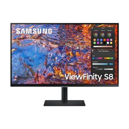 Obrázek SAMSUNG MT LED LCD Monitor 32" ViewFinity S80PB - plochý, IPS, 5 ms, 3, 840 x 2, 160, 60 Hz, HDMI, DP, USB C