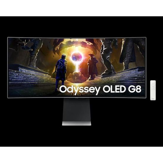Obrázek SAMSUNG MT LED LCD Monitor 34" Samsung ViewFinity G85SD - 3440 x 1440, QD- OLED, 175 Hz, repro, 1, 07 miliardy barev
