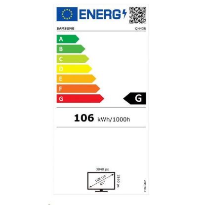 Obrázek SMART Signage LED QH43R 43" LH43QHREBGCXEN