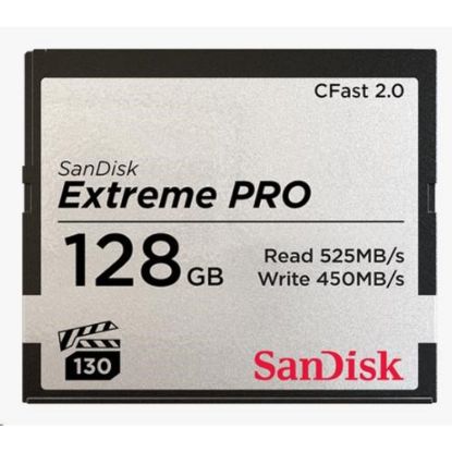 Obrázek SanDisk CFAST 2.0 128 GB Extreme Pro (525 MB/ s VPG130)