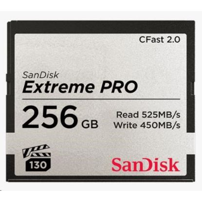 Obrázek SanDisk CFAST 2.0 256 GB Extreme Pro (525 MB/ s VPG130)