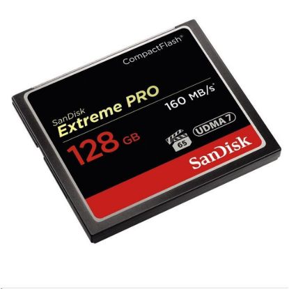Obrázek SanDisk Compact Flash 128 GB Extreme Pro (160MB/ s) VPG 65, UDMA 7
