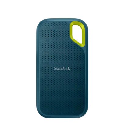 Obrázek SanDisk externí SSD 4 TB Extreme Portable (R1050 / W1000MB/ s) USB 3.2 světle modrá