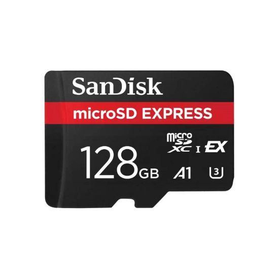 Obrázek SanDisk micro SDXC karta 128 GB Express (880/ 480 MB/ s, A1, UHS- I, U3)
