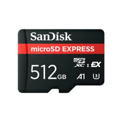 Obrázek SanDisk micro SDXC karta 512 GB Express (880/ 650 MB/ s, A1, UHS- I, U3)