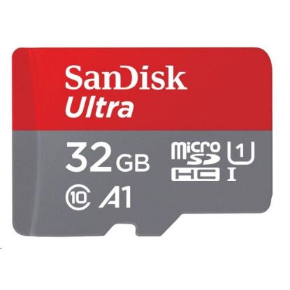 Obrázek SanDisk MicroSDHC karta 32 GB Ultra (120MB/ s, A1 Class 10 UHS- I, Android - Tablet Packaging, Memory Zone App…