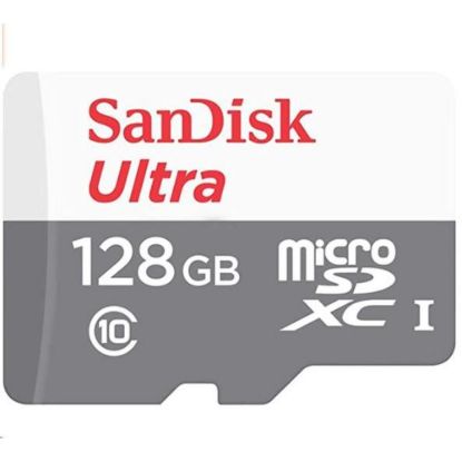 Obrázek Sandisk MicroSDXC karta 128 GB Ultra (100MB/ s, Class 10 UHS- I, Android)