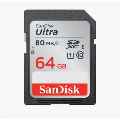 Obrázek SanDisk SDXC karta 64 GB Ultra (100MB/ s Class 10 UHS- I)
