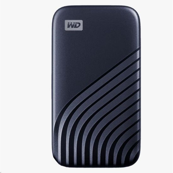 Obrázek SanDisk WD My Passport SSD externí 2 TB , USB- C 3.2 , 1050/ 1000MB/ s R/ W PC & Mac , Midnight Blue