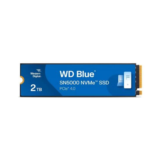 Obrázek WD BLUE SSD NVMe 2 TB PCIe SN5100 Powered by SanDisk, Gen4, (R: 5150, W: 4850MB/ s)