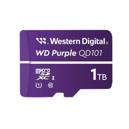 Obrázek WD MicroSDXC karta 1 TB Purple WDD100T1P0C Class 10 (R: 100/ W: 60 MB/ s)
