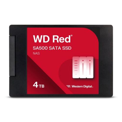 Obrázek WD RED SSD 3D NAND WDS400T2R0A 4 TB SATA/ 600 Powered by SanDisk, (R: 560, W: 530MB/ s), 2.5"