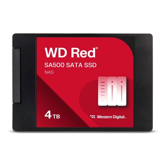 Obrázek WD RED SSD 3D NAND WDS400T2R0A 4 TB SATA/ 600 Powered by SanDisk, (R: 560, W: 530MB/ s), 2.5"