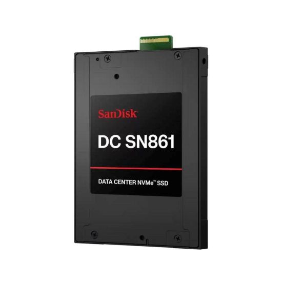 Obrázek SanDisk Carrera Syndicate SSD 15.36 TB DC, SN861, PCIe Gen5, (R: 13700, W: 8000MB/ s), BICS6 TLC NVMe E1.S, TCG Opal…