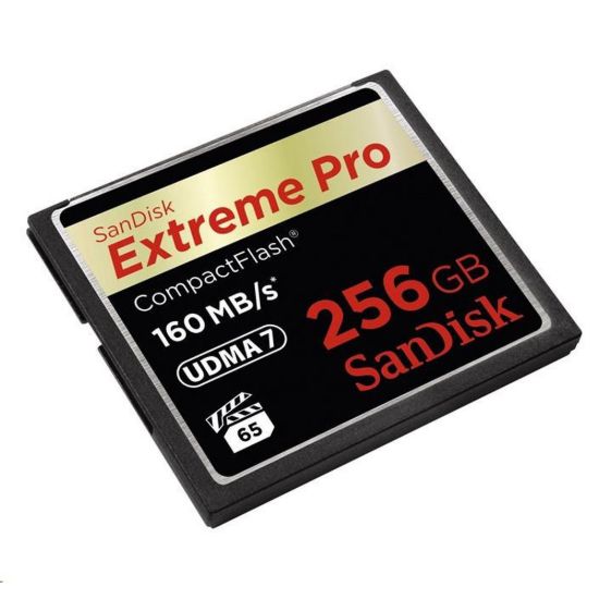 Obrázek SanDisk Compact Flash 256 GB Extreme Pro (160MB/ s) VPG 65, UDMA 7