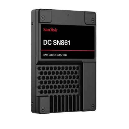 Obrázek SanDisk Enterprise SSD 6.4 TB DC SN861, PCIe Gen5, (R: 13700, W: 7500MB/ s), RI- 3DW/ D BICS6 ISE