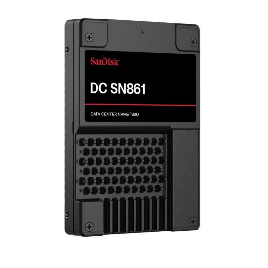 Obrázek SanDisk Enterprise SSD 6.4 TB DC SN861, PCIe Gen5, (R: 13700, W: 7500MB/ s), RI- 3DW/ D BICS6 SE