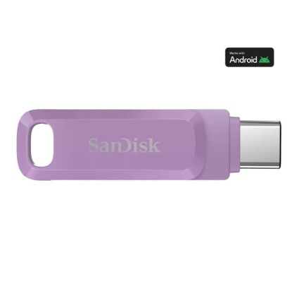 Obrázek SanDisk Flash Disk 1 TB Ultra Dual Drive Go, USB- C 3.2, fialová