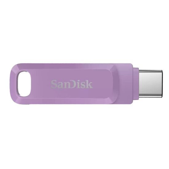 Obrázek SanDisk Flash Disk 128 GB Ultra Dual Drive Go, USB- C 3.2, Fialová
