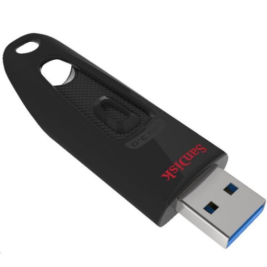 Obrázek SanDisk Flash Disk 128 GB Ultra, USB 3.0, černá (GREAT FOR TV MESSAGE ON PACK)