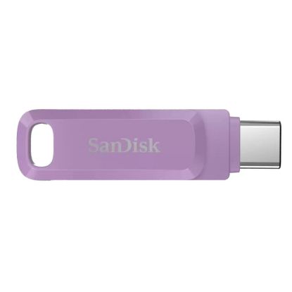 Obrázek SanDisk Flash Disk 64 GB Ultra Dual Drive Go, USB- C 3.2, Fialová