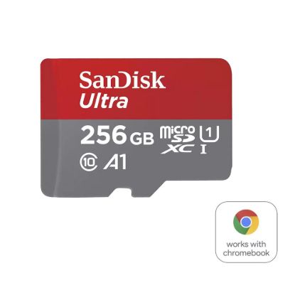 Obrázek SanDisk MicroSDXC karta 256 GB Ultra pro Chromebook (R: 160/ W: 260 MB/ s, UHS I, C10, A1)