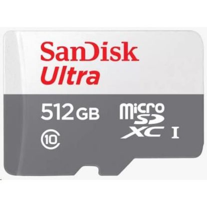 Obrázek Sandisk MicroSDXC karta 512 GB Ultra (100MB/ s, Class 10 UHS- I, Android)