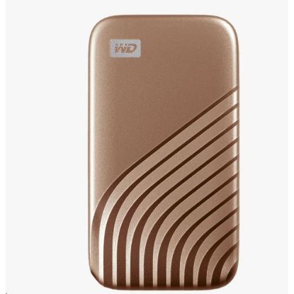 Obrázek SanDisk WD My Passport SSD externí 1 TB , USB- C 3.2 , 1050/ 1000MB/ s R/ W PC & Mac , Gold