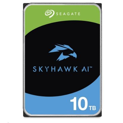 Obrázek SEAGATE HDD 10 TB SKYHAWK AI, 3.5", SATAIII, 7200 RPM, Cache 256MB, s R/ V Senzorem