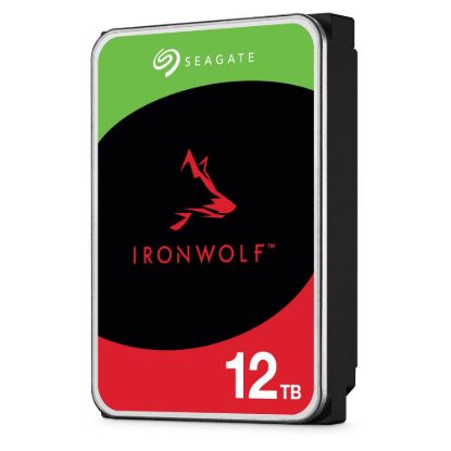 Obrázek SEAGATE HDD 12 TB IRONWOLF (NAS), 3.5", SATAIII, 7200 RPM, Cache 256MB