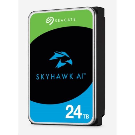 Obrázek SEAGATE HDD 24 TB SKYHAWK AI, , 3, 5", SATA 6Gb/ s, Cache 512MB, CMR