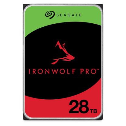 Obrázek SEAGATE HDD 28 TB IRONWOLF PRO (NAS), 3.5", SATAIII, 7200 RPM, Cache 512MB