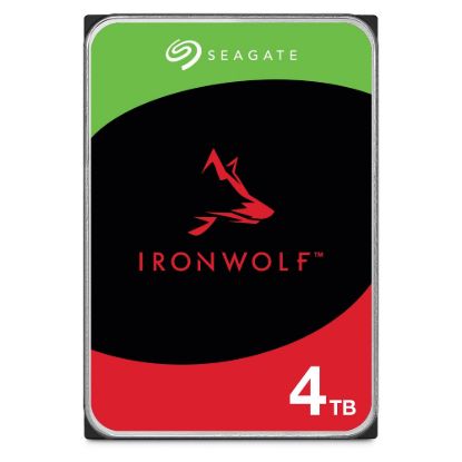 Obrázek SEAGATE HDD 4 TB IRONWOLF (NAS), 3.5", SATAIII, 5400 RPM, Cache 256MB