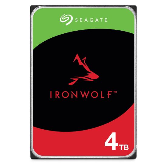 Obrázek SEAGATE HDD 4 TB IRONWOLF (NAS), 3.5", SATAIII, 5400 RPM, Cache 256MB