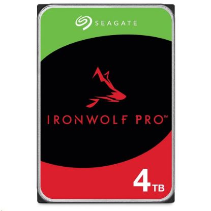 Obrázek SEAGATE HDD 4 TB IRONWOLF PRO (NAS), 3.5", SATAIII, 7200 RPM, Cache 256MB