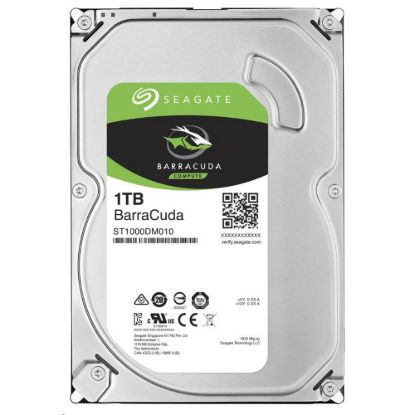 Obrázek SEAGATE HDD 1 TB BARRACUDA, 3.5", SATAIII, 7200 RPM, Cache 256MB