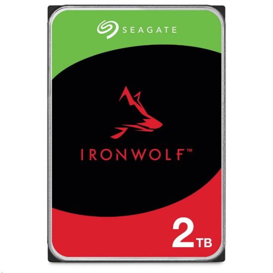Obrázek SEAGATE HDD 2 TB IRONWOLF (NAS), 3.5", SATAIII, 5400 RPM, Cache 256MB