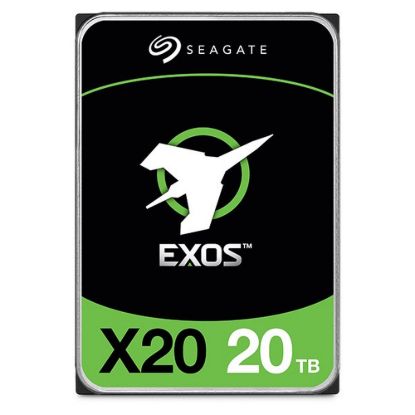 Obrázek SEAGATE HDD 20 TB EXOS X20, 3.5", SATAIII, 512e, 7200 RPM, Cache 256MB