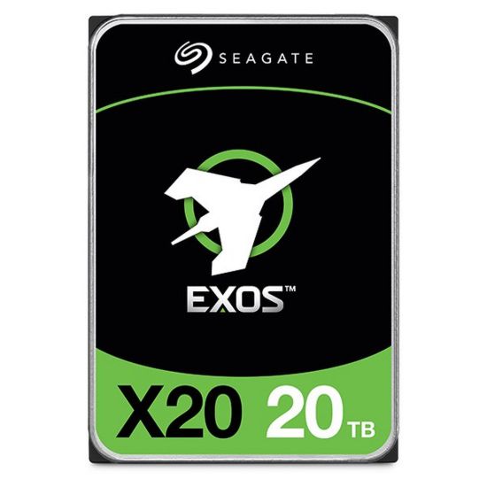 Obrázek SEAGATE HDD 20 TB EXOS X20, 3.5", SATAIII, 512e, 7200 RPM, Cache 256MB