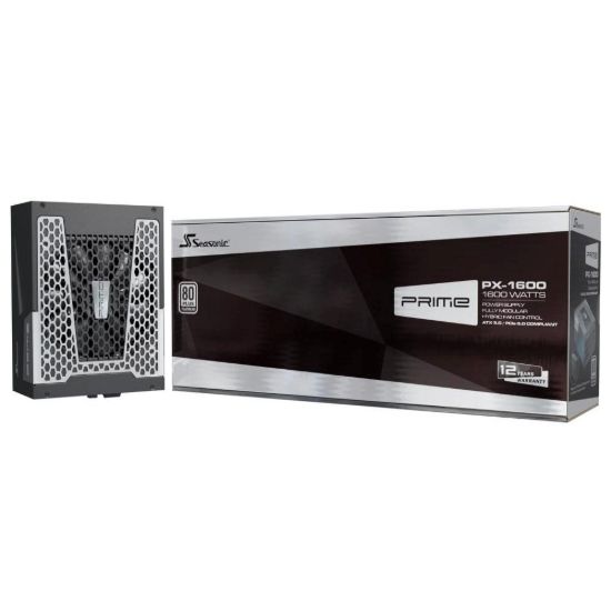 Obrázek SEASONIC zdroj 1600 W PRIME PX 1600, 135mm, Plně modulární, 80+ Platinum, ATX 3.1