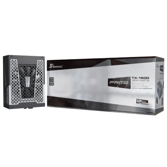 Obrázek SEASONIC zdroj 1600 W PRIME TX 1600, 135mm, Plně modulární, 80+ Titanium, ATX 3.0