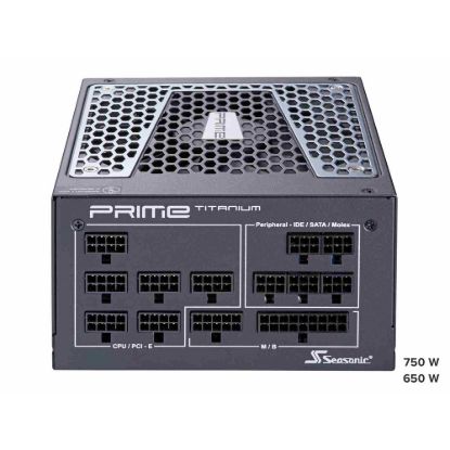 Obrázek SEASONIC zdroj 750 W Prime TX- 750 (SSR- 750TR), 80+ TITANIUM