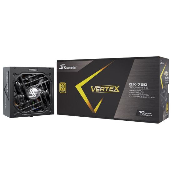 Obrázek SEASONIC zdroj 750 W VERTEX, 80+ GOLD, 135 mm, ATX